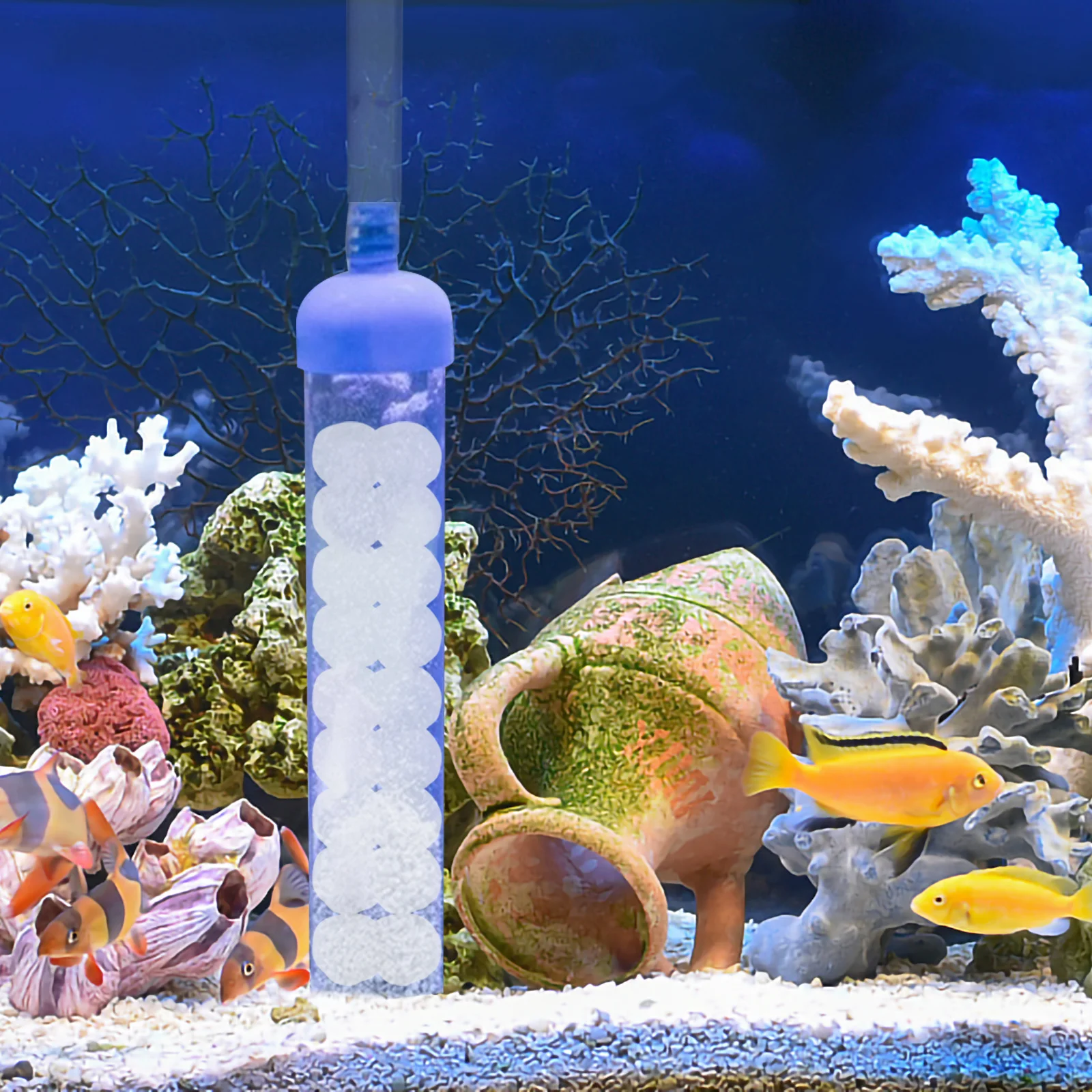 

1 Bag Fiber Ball Filter Media High Strength Stable Performance Efficient Filtration Household Sand Filter Aquarium Supply