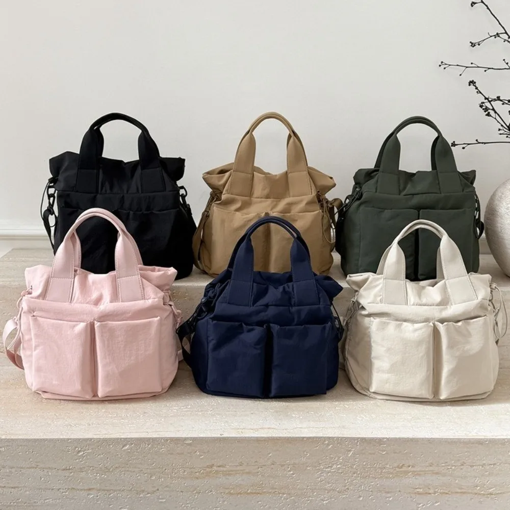 

Fashion Casual Tote Bag Large Capacity Multifunctional Crossbody Bag Nylon Handbag Women
