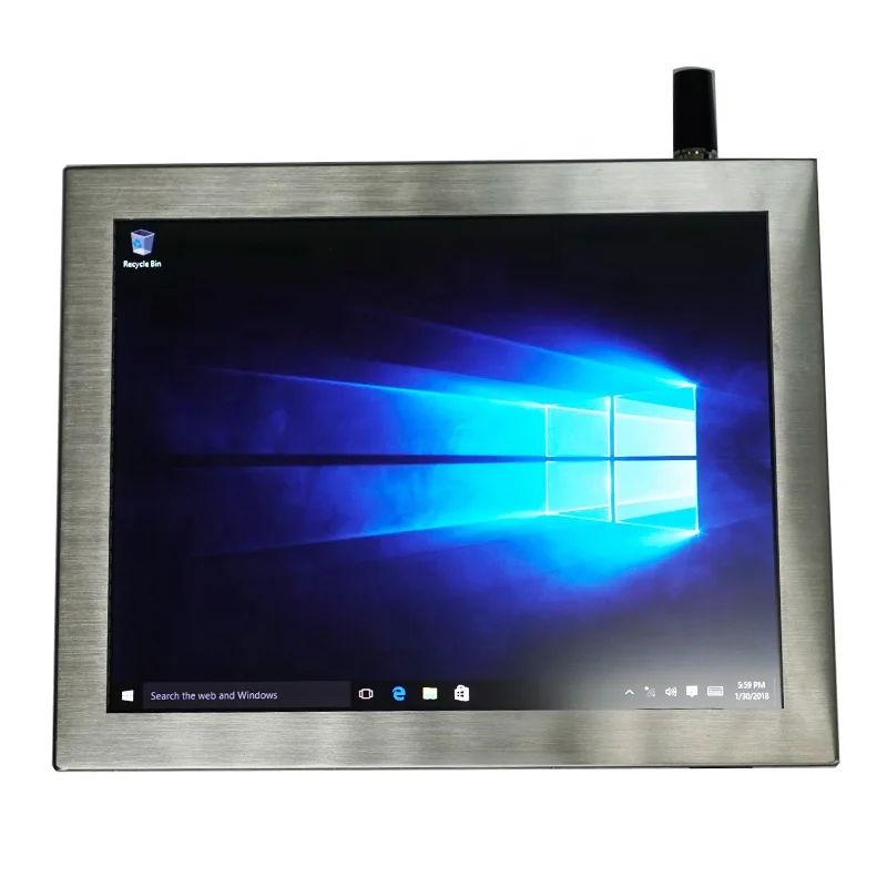 

German Tech Full IP65 19 Inch Industrial Stainless Steel Panel PC