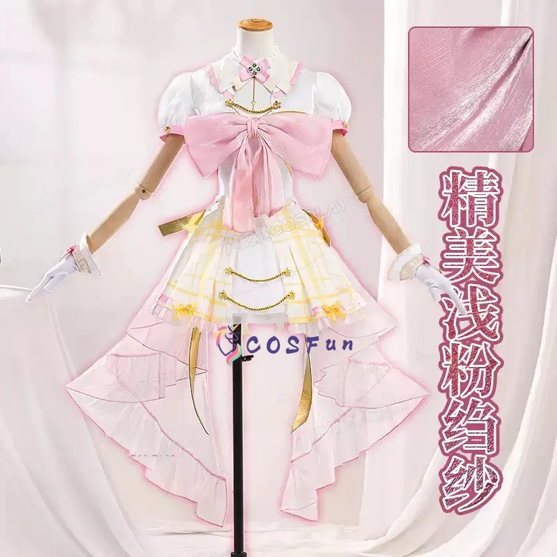 Disfraz de YouTuber Ace Taffy para mujer, vestido de Lolita, traje de fiesta elegante, uniformes de Carnaval de Halloween, ropa de Anime COSFun