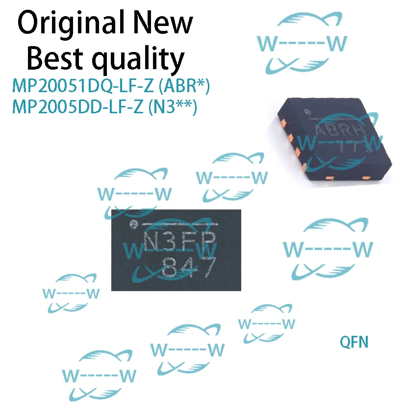 (5-30 PCS)NEW MP20051DQ-LF-Z ABR* MP2005DD-LF-Z N3** MP20051DQ MP20051 MP2005DD MP2005 QFN IC CHIP