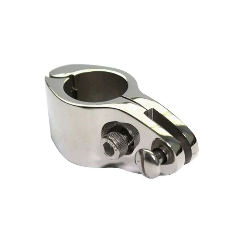 Marine Boat 316 Stainless Steel Bimini Top Fitting Pipe Eye End External Canopy for Tube Pipe