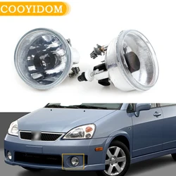 Front Bumper Fog Light For Suzuki SX4 2007-2012 For Aerio 2002 2003 2004 Headlight Fog Lamp DRL Daytime Running Light Foglights