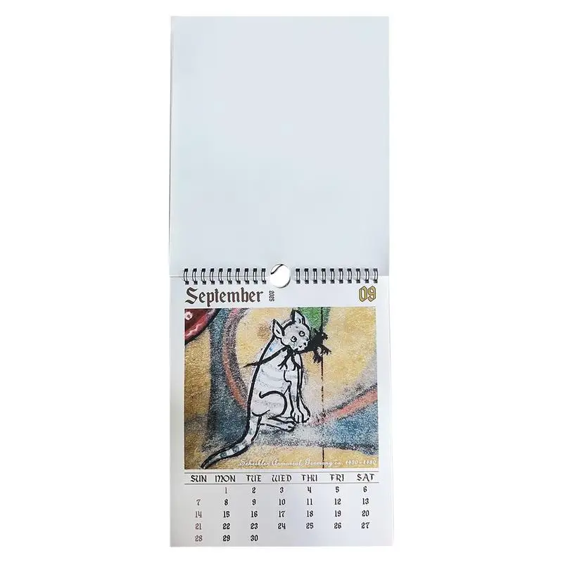 2025 Weird Medieval Cats Calendar Quirky Art Celebrating Felines In A Fantasy Middle Ages Perfect Gifts For Cat And History