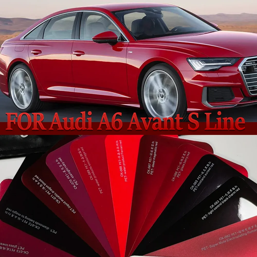 For Audi A6 Avant S Line 2019-2024 Pre-cut PPF TPU Car Paint Protection Film Clear Bra Anti-Scratch Invisible Resistant Cover