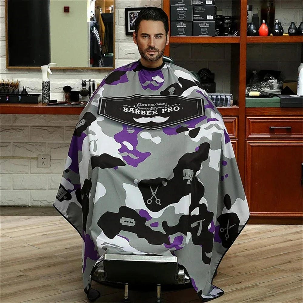 Breathable And Anti-Static Professional Barber Cape Apron Hairdressing Cloth Barbershop Styling Hair Salon Accessories Supplies