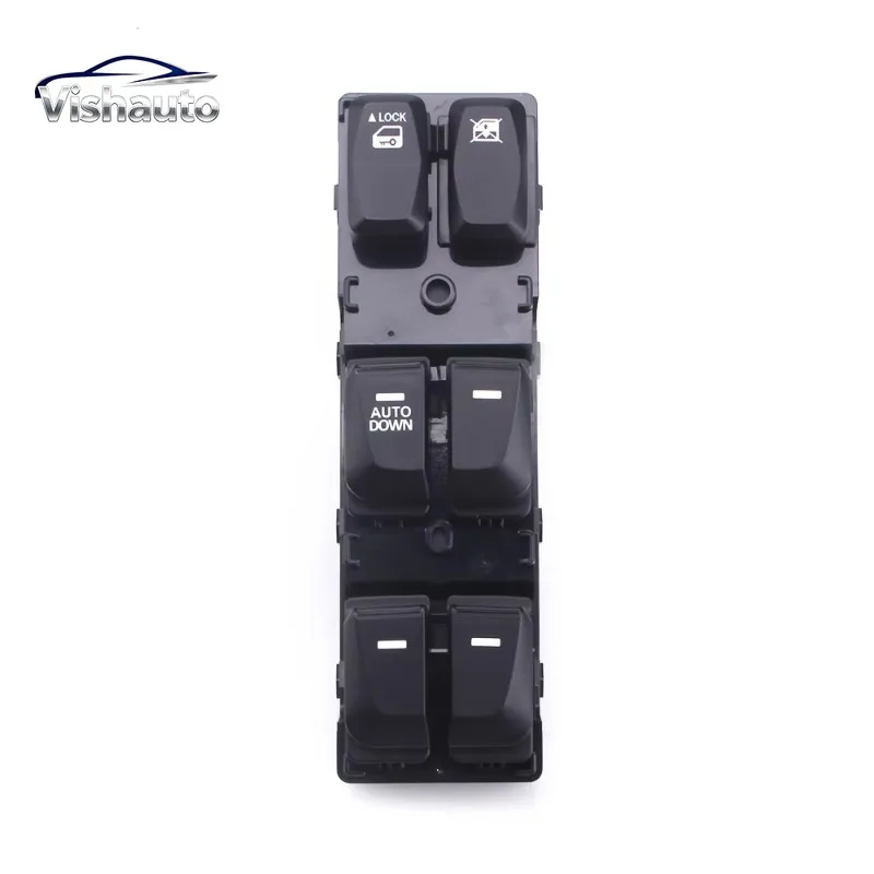 Power Window Switch Button Front Left Electric 93570-2S1509 For Hyundai Tucson H1 H-1 Starex i800 Grand iMax 2007-2021 view 5