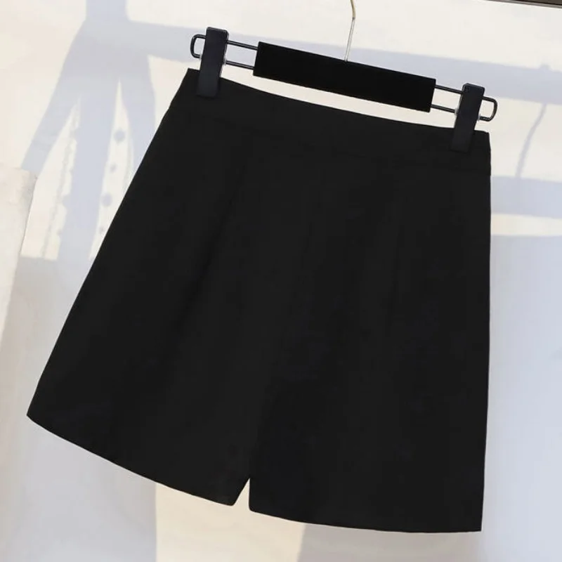 Large Women's Dress and Shorts Set 2024 Summer New Style Slimming Suit Dress and Shorts Elegant Women's Two Pieces