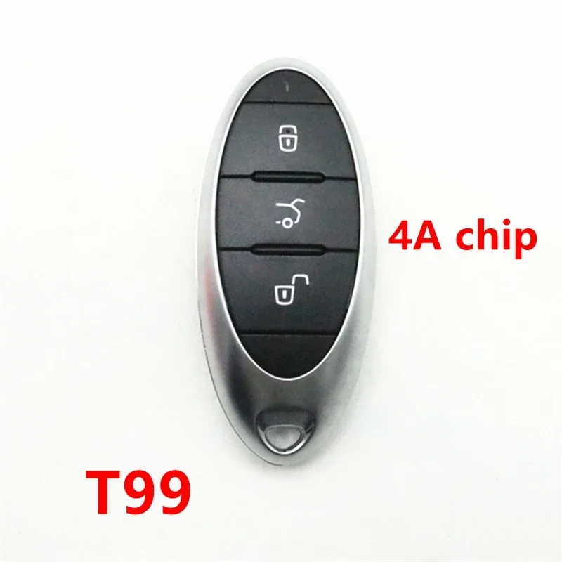 433Mhz Car Keyless Entry Smart Remote Key With Chip For FAW BESTUNE B50 T77 Pro T33 T99 X80 X40