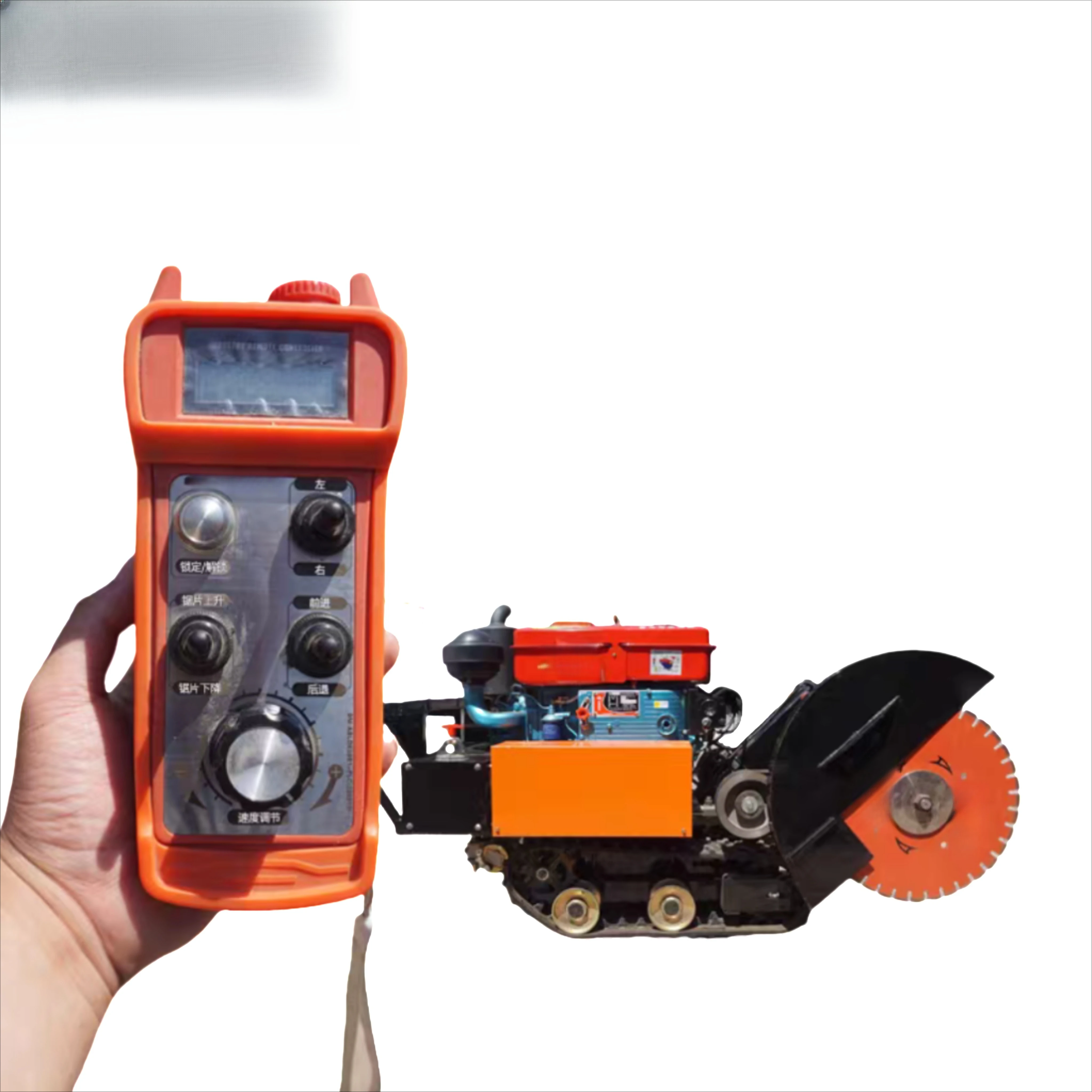 Fast Cutting Crawler Road Cutter Concrete Pavement Industry Remote-Controlled Machine