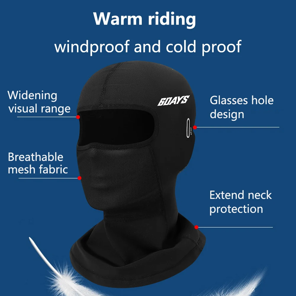 For Ktm XC XCF XCW SX SXF EXC EXCF TPi 6Days Sixdays Thermal Winter Balaclava Face Mask Warm Motorcycle Helmet Cap Accessories