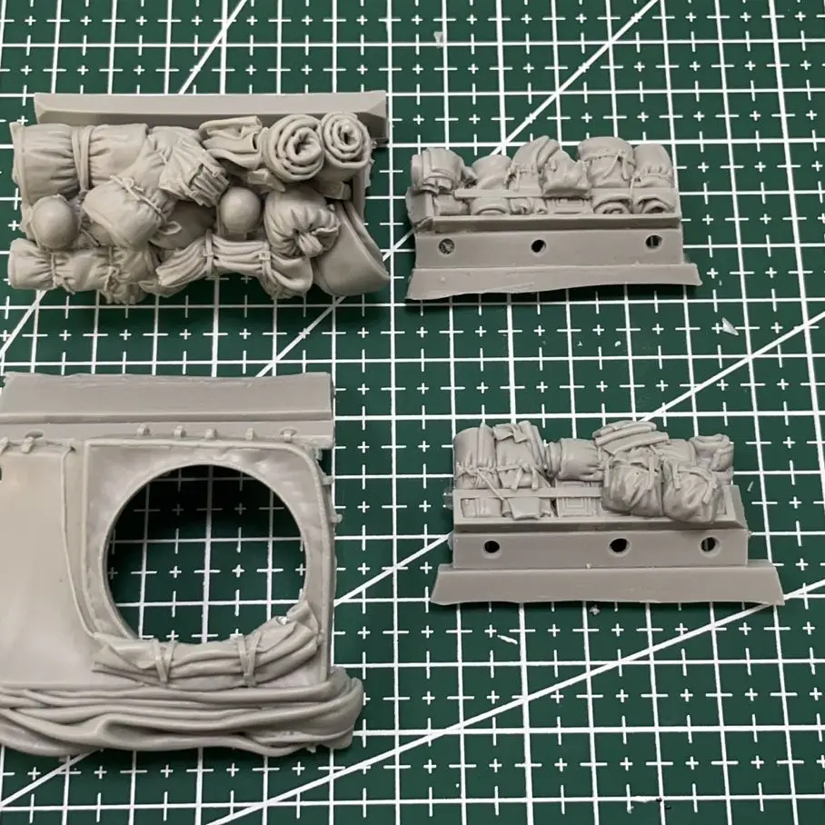 1:35 Scale Resin Die-cast Armored Vehicle Tank Chariot Parts Modification Does Not Include Unpainted Tank Model 35541