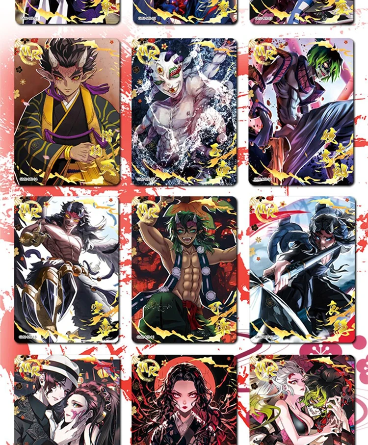 Karty DQ Demon Slayer Pieces of Time Anime Tanjirou Kamado Nezuko Postać Diament Flash SSP Karta kolekcjonerska Zabawka dla dzieci Prezent