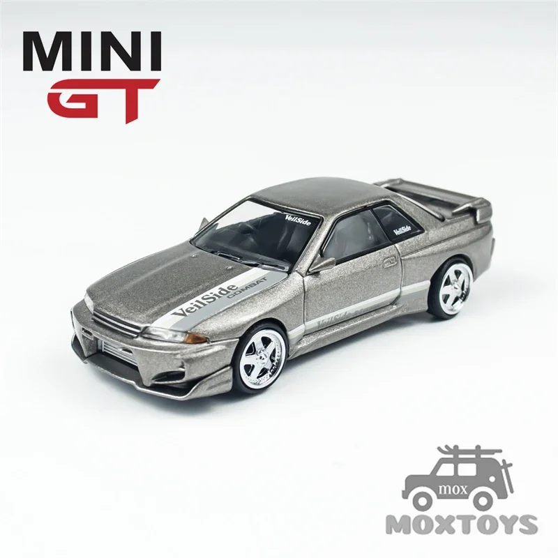 

MINI GT 1:64 Veilside GTR R32 Combat Grey Diecast Model Car