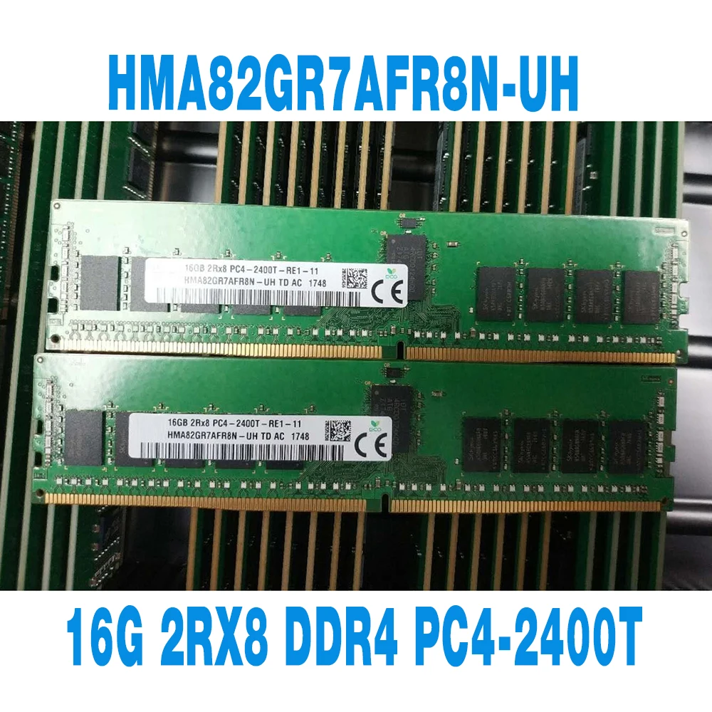 

1PCS For SK Hynix RAM 16GB 16G 2RX8 DDR4 PC4-2400T ECC REG HMA82GR7AFR8N-UH Memory