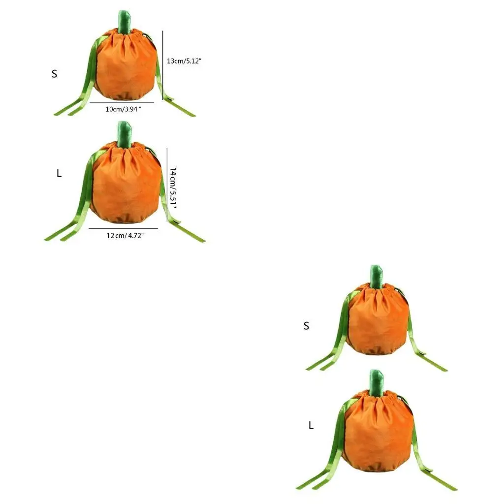 

9HJK Trick или Creat Bags Pumpkin Candy Creats Bags Halloween Party Pounch для ребенка