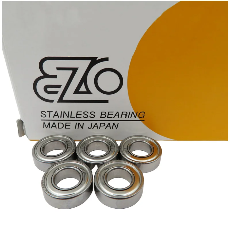 

10pcs Japan EZO stainless steel bearing S693ZZ 3*8*4mm S694ZZ 4*11*4mm S695ZZ 5*13*4mm precision miniature bearings 693 694 695