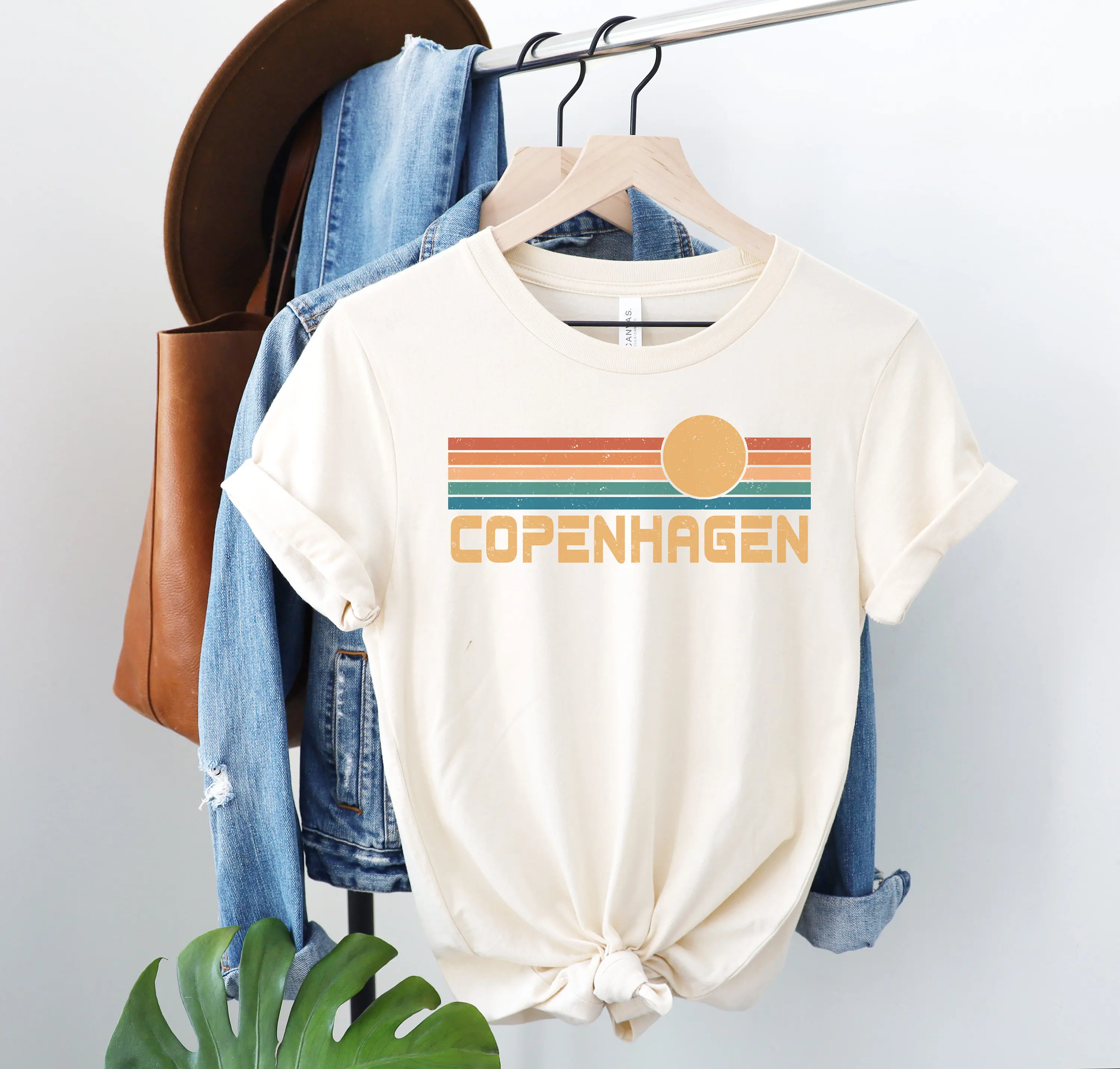 Copenhagen T Shirt Denmark Danish Scandinavian Souvenir Group Vacation