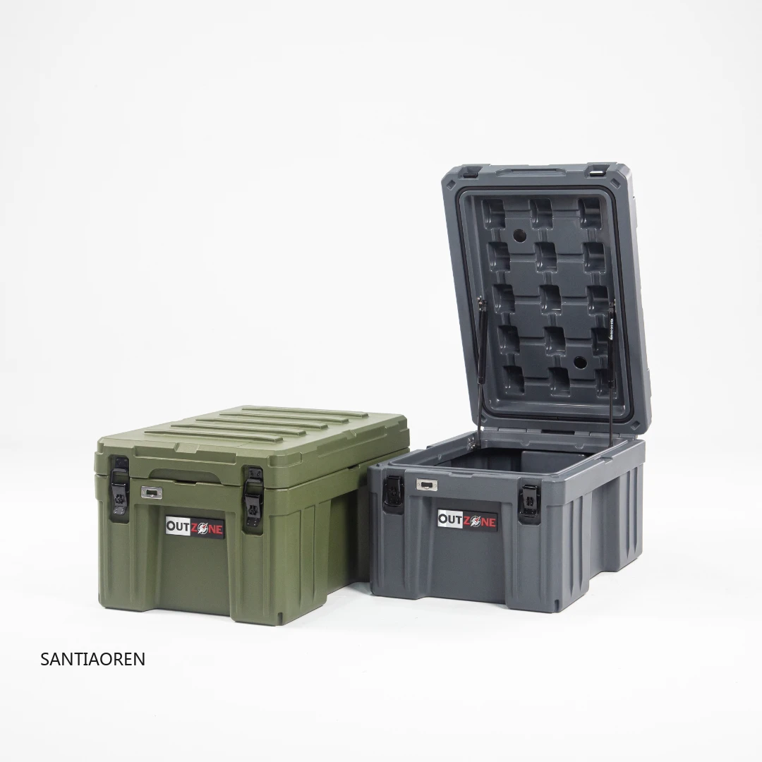 

2025New 86L Plastic Waterproof Instrument Protection Hard PP Equipment Toolbox Polyester Storage Case OEM Customizable