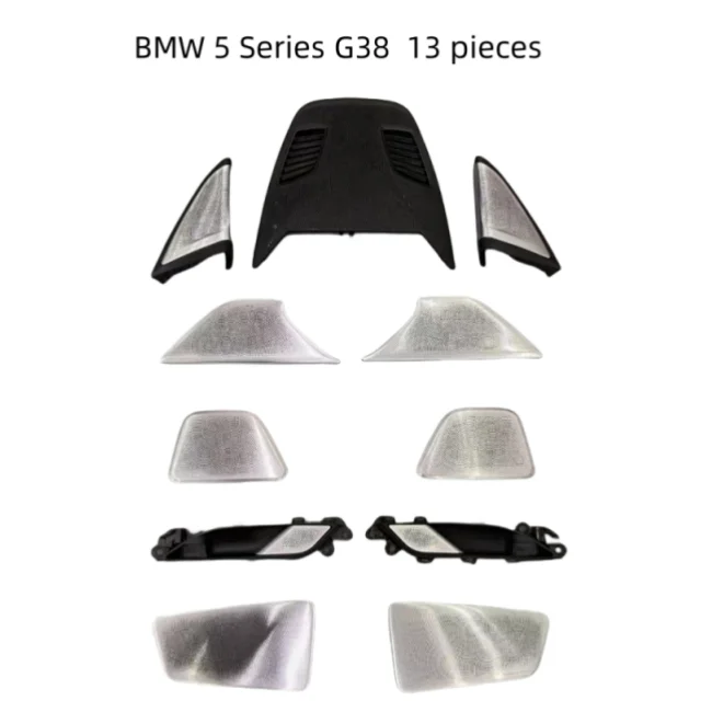 

Car Interior Modificated Ambient Luminous Tweeter Audio Cover Glow Tweeter Horn Cover For Bmw 5 Series G30 G38