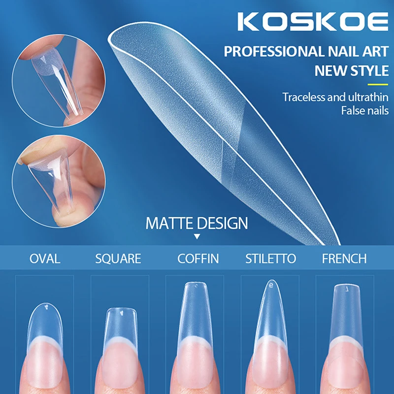 Matte Press On Nail…