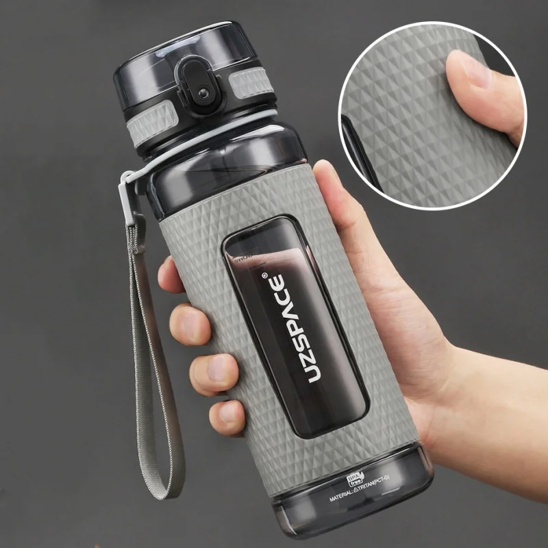 Sport Water Bottles BPA Free Portable Gym Anti-fall Leak-proof Large Capacity Fitness Kettle Tritan Plastic Drink Bottle