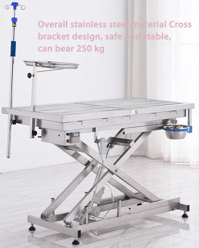 304 stainless steel pet operation table inspection