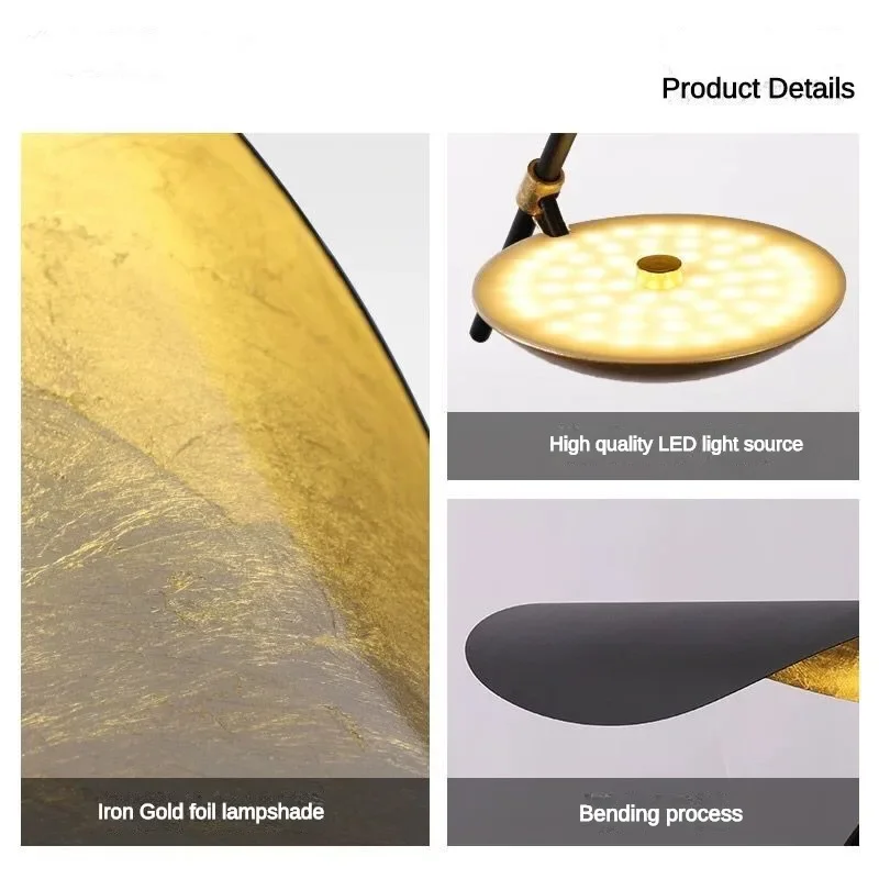 Modern LED Flying Saucer Ceiling Chandelier For Living Room Atmospheric Pendant Light Restaurant Bar Hanging Lamp Lustre Fixture