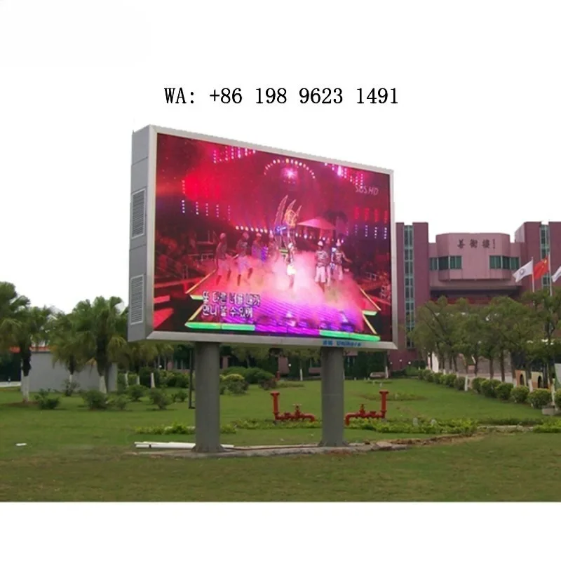 

P5 P8 P10 Outdoor RGB LED Display Panel IP65 Waterproof High Visibility OOH Digital Commercial Advertising Billboard Screen