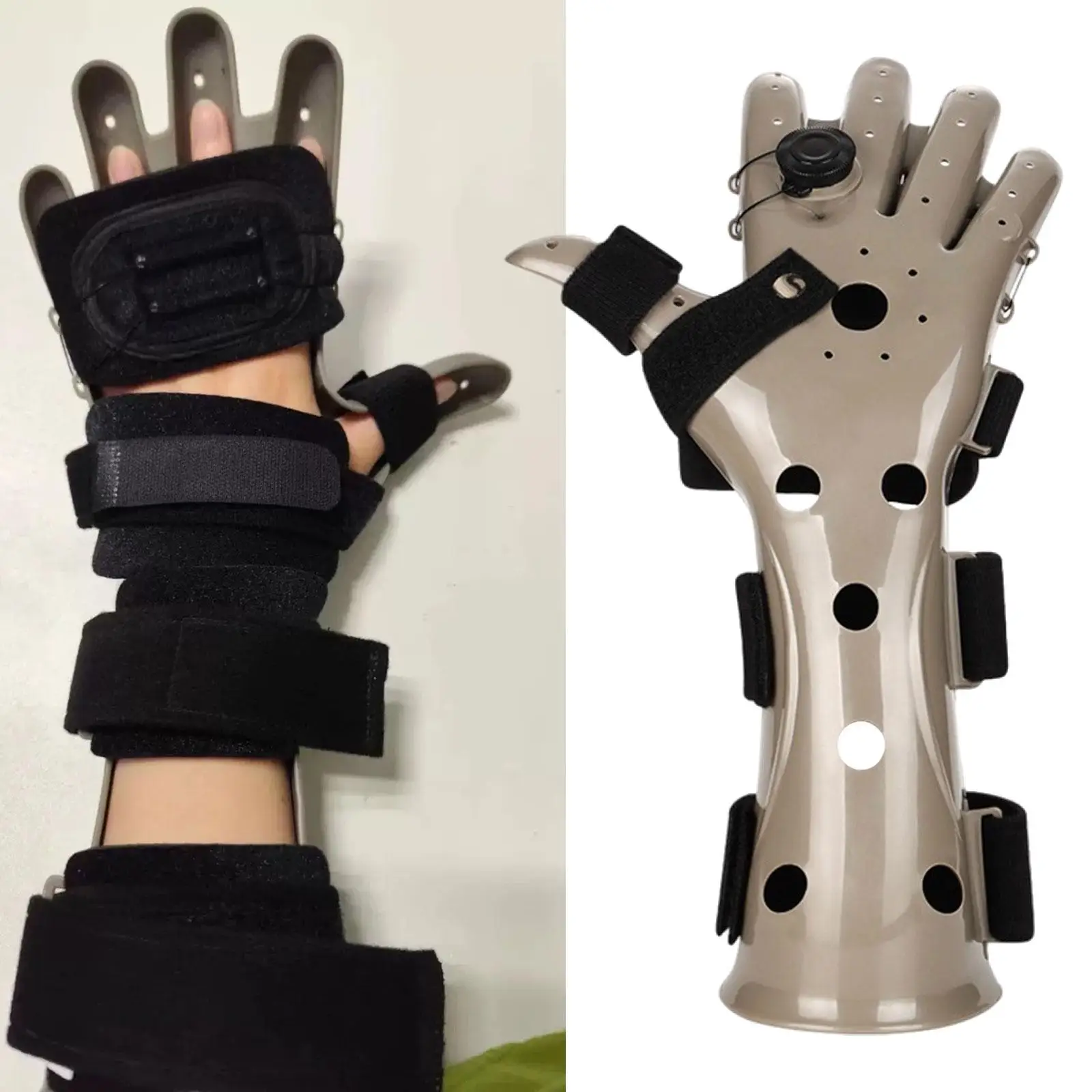 Fingerboard Training Rehabilitation Device Finger Splint Board for Limb Abnormal Tension Traumatic Brain Injury Stroke Men Women