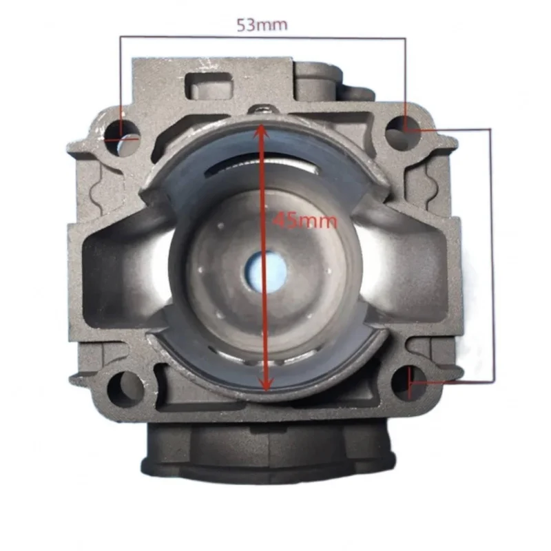 45MM OLEO-MAC 753 753T EFCO レッド 8530 シリンダーピストンアセンブリアクセサリーに適しています。