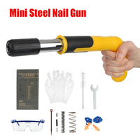 Steel Nails Guns Manual Mini Rivet Tool Set 25mm Nail Ceiling Wall Anchor Wire Slotting Nailing Nailer Power Tool