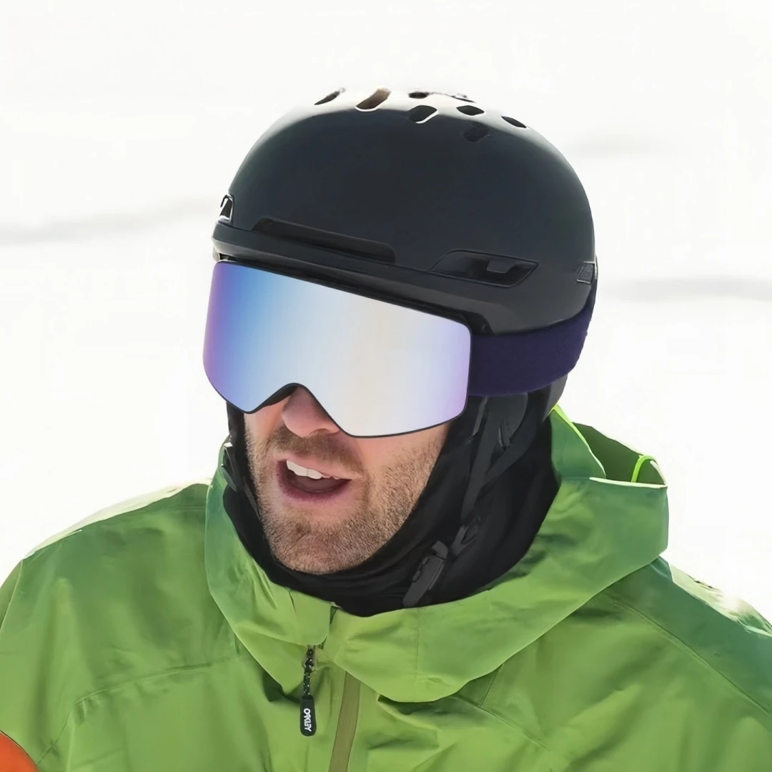 Adult cylindrical mask HD large field of vision double-layer anti-fog snow goggles snow mountain climbing Keka myopia goggles.