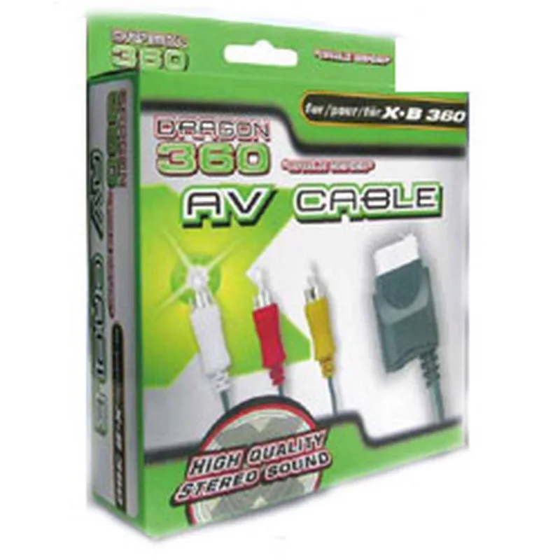 Av Cable For Xbox 360