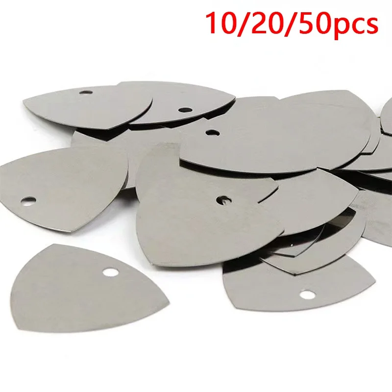 10-50PCS Metal Triangle Scraper For Mobile Phone Pry Opening Tool For iPad Tablets PC Teardown Repair Tool Kit Disassemble Shell