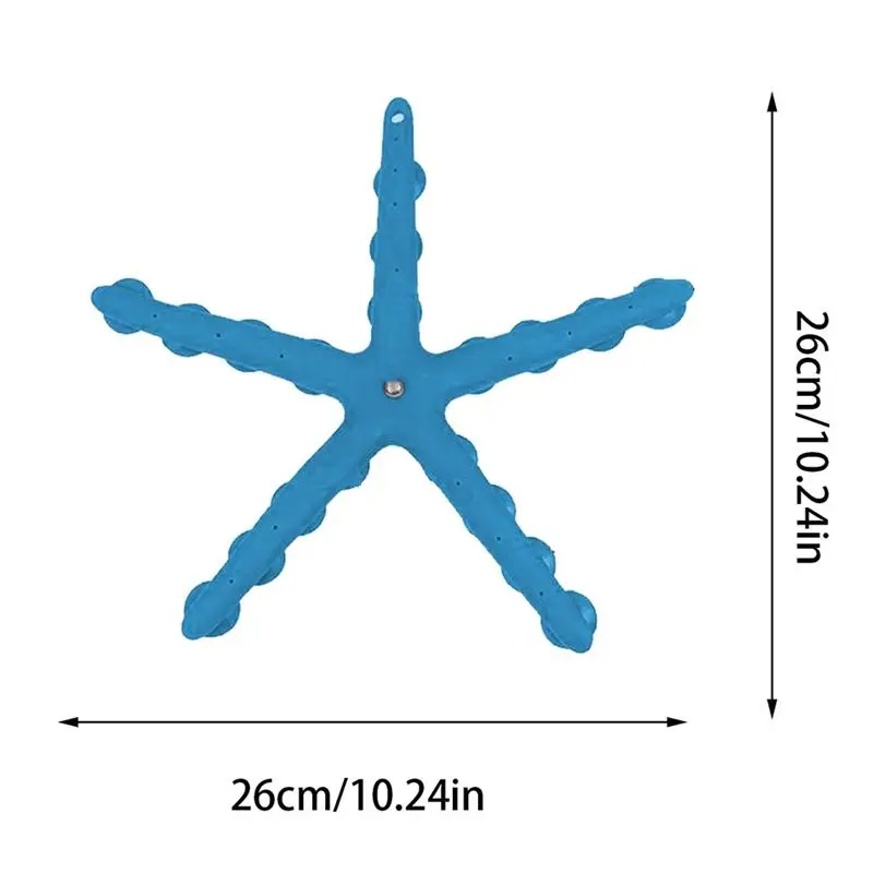 حامل هاتف A14E-Tentacle - حامل كاميرا شفط مرن مكون من 5 مخالب وكاميرا الحركة وحامل كوب شفط قابل للانحناء