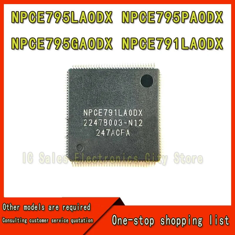 (2-5 Stuks) Nieuwe Npce795laodx Npce795paodx Npce795gaodx Npce791laodx Npce795dx Npce795pa0dx Npce795ga0dx Npce791la0dx QFP-128