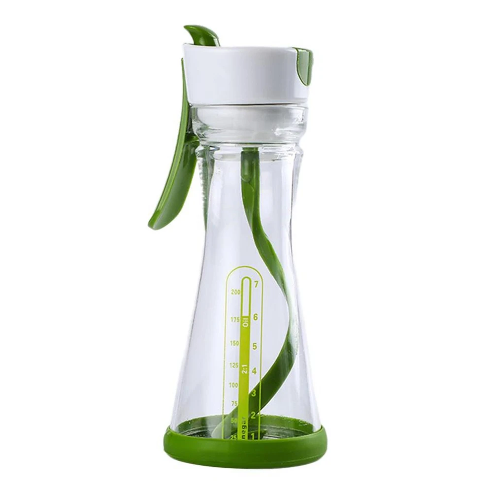 A78I Salad Dressing Bottle Convenient Homemade Vinaigrette Leakproof 200ml Easy Pouring Salad Dressing Mixer Container Mixing