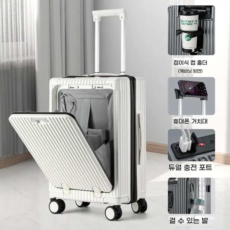 Universal Wheel Password Box Suitcase Luggage Abs+pc Designer Luggage Travel Bags Suitcase