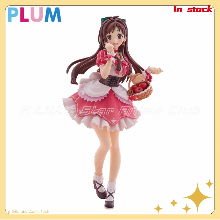 

В наличии оригинальные PLUM Idol Master Cinderella Girl [игра] Tsujino Akari 1/7 масштабные куклы аниме фигурки модели коллекция игрушек