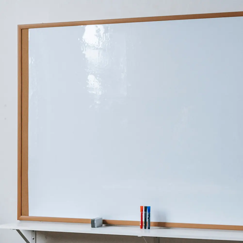 

Набор утолщенных съемных стикеров-досок для сухого стирания: обои-белые доски для дома, офиса, класса, многоразовая поверхность для рисования и письма