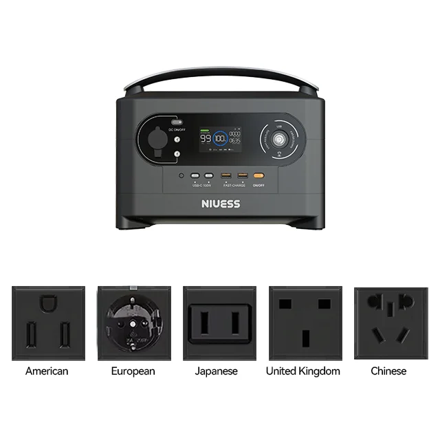 Supply 500W 700W 1200W Tragbare Power Station LiFePO4 Battery Portable Power Station 2000W Charge Solar Generator