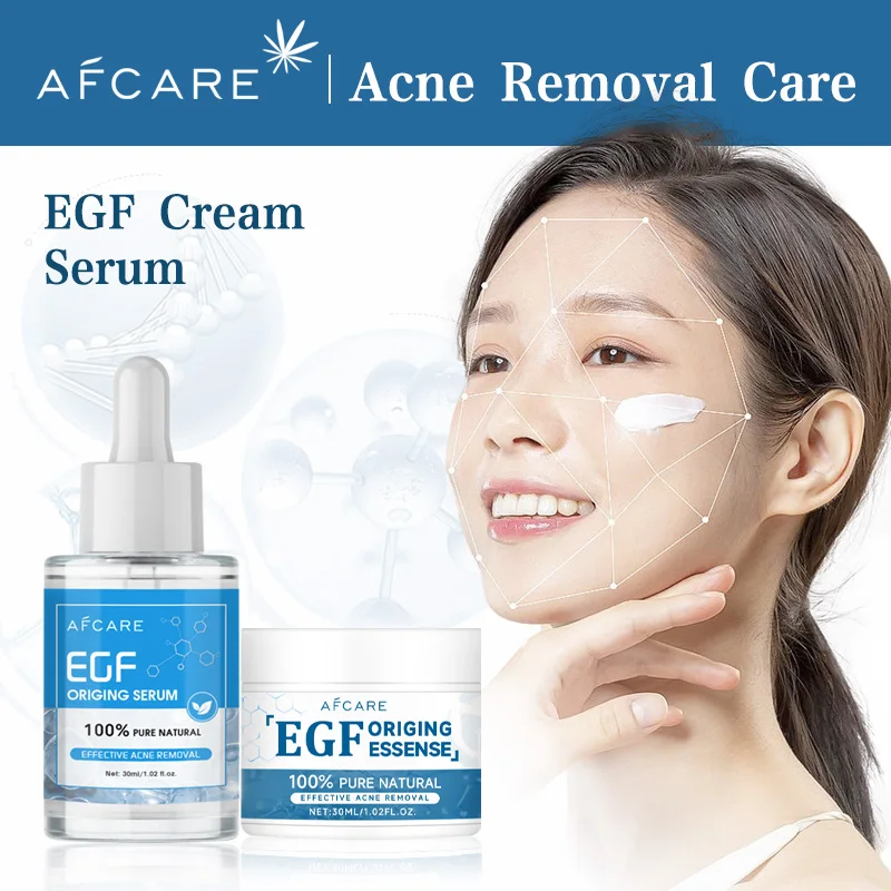 

EGF Acne Removing Face Cream Oligopeptide Face Serum Oil Control Reduce Acne Skincare Products Shrink Pores Facial Essence