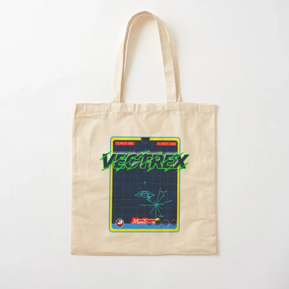 

VECTREX RETRO VINTAGE CONSOLE ARCADE GAME 5 Tote Bag Large bags for women large tote bag woman shopping bag