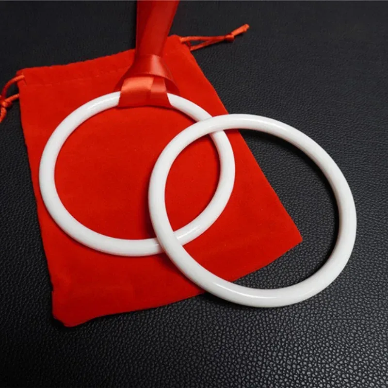 

Ring and Ribbon By Shigeru Sugawara Close up Magic Tricks Magic Show Stage Magia Magicians Prop Illusion Gimmick Accessory