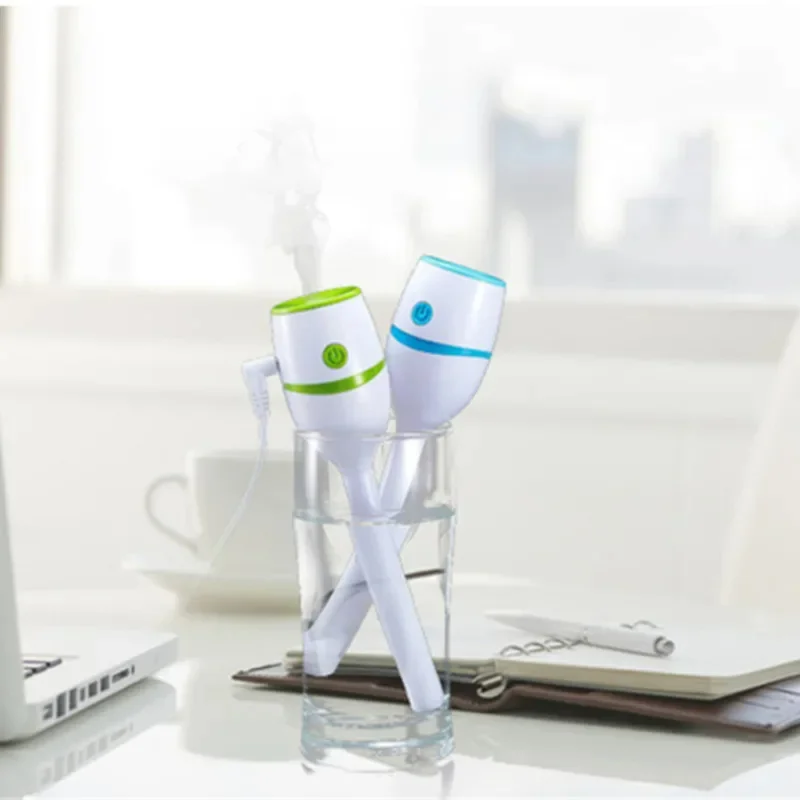

2pcs Mini USB Air Humidifier Portable Spray Soft Nano Maker Fogger Maker