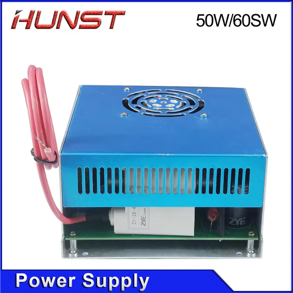 مُزود طاقة بالليزر مناسب لماكينة القطع والنقش بقدرة 40-70 واط ، أنبوب زجاجي ، 50 واط ، أو ، أو V ، أو V ، أو V ، اختياري