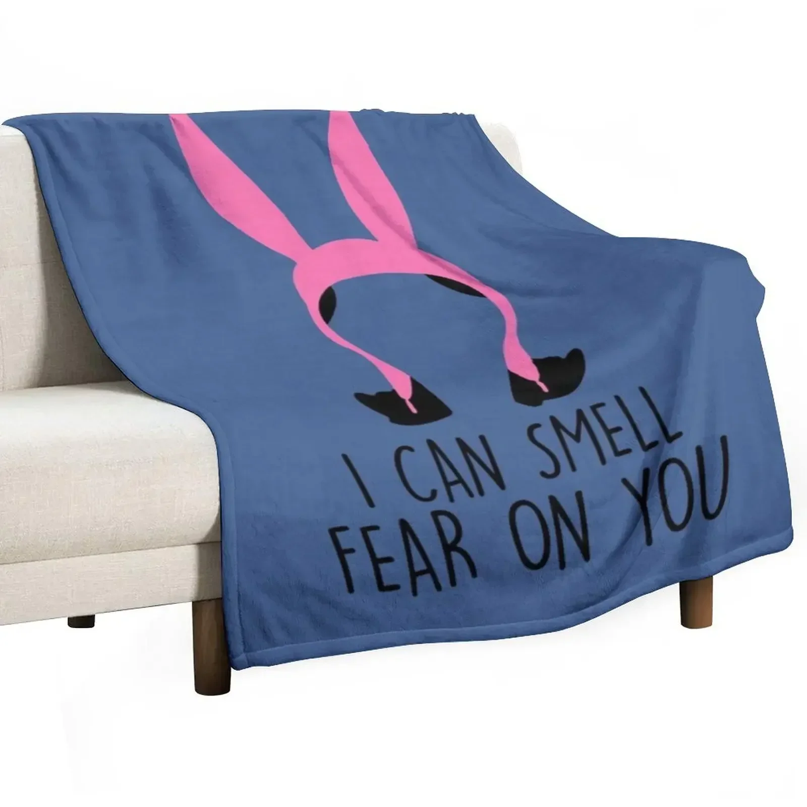 I Can Smell Fear On You Throw Blanket Decorative Throw Sofas Blankets