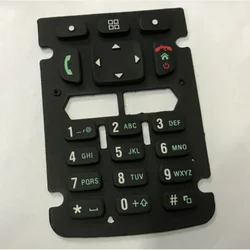 1PC Walkie Talkie Rubber Digital Full-Keypad for Motorola MTP3150 MTP3250 MTP3100 Two Way Radio Accessories