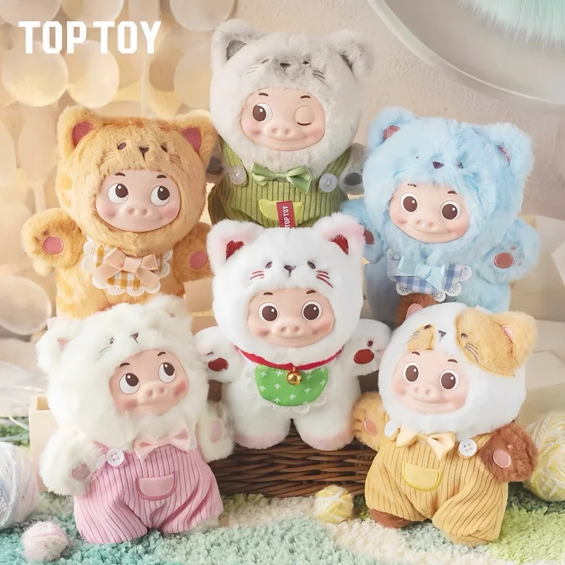 

Hot Toptoy Ggbond Series Blind Box Guess Bag Mystery Box Toys Doll Cute Anime Figure Desktop Ornaments Gift Collection